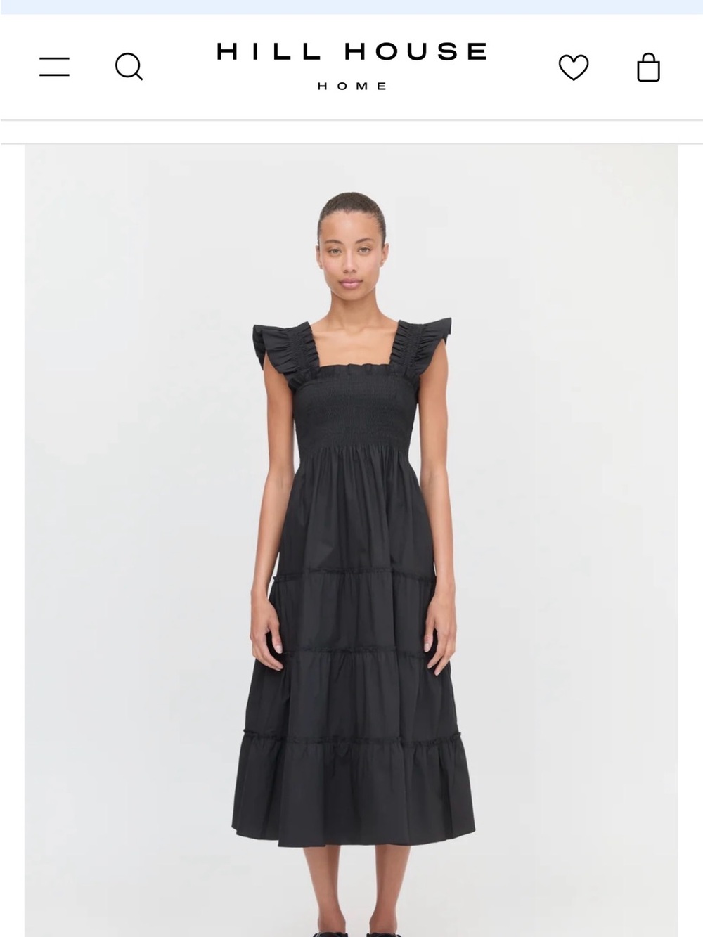 Hill House Black Ellie Nap Dress